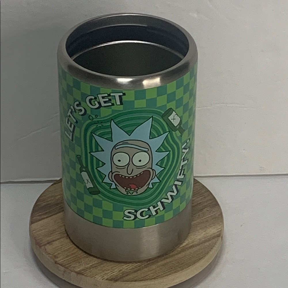 Rick and Morty Igloo 12 oz Tumbler Cooler Cooler Stainless Steel New